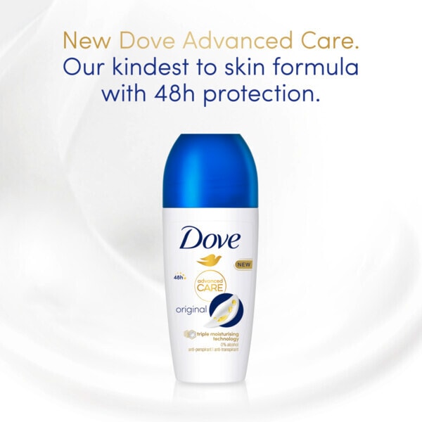 Dove Orginal Anti-Perspirant Deodorant Roll On 50ml