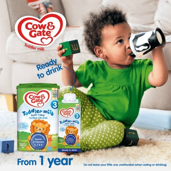 Cow & Gate 3 Toddler Milk Formula Powder 1-2 Years 800g