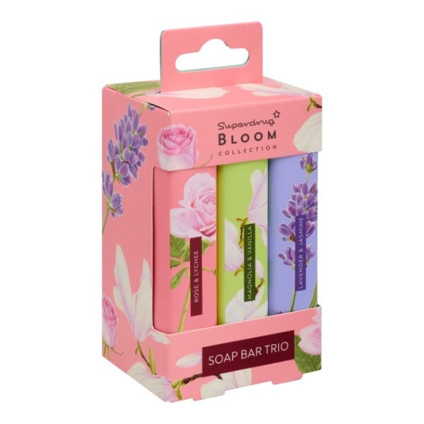 Bloom Trio Soap Bar Gift Set