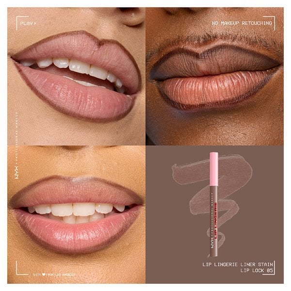 NYX Professional Makeup Lip Lingerie Liner Stain Lip Lock