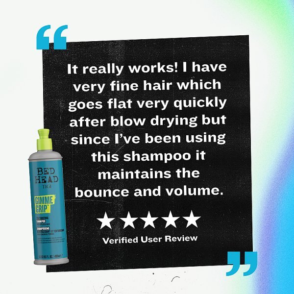 TIGI Gimme Grip Texturising Shampoo 400ml