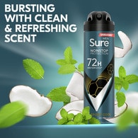 Sure Men Antiperspirant Deo Aerosol Nonstop Sport Cool 150ml