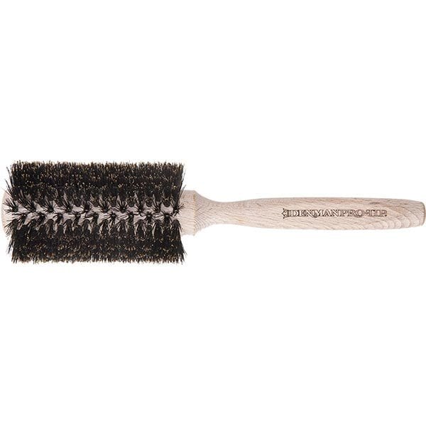 Denman Pro-Tip Boar Bristle Round Wooden Brush 25mm
