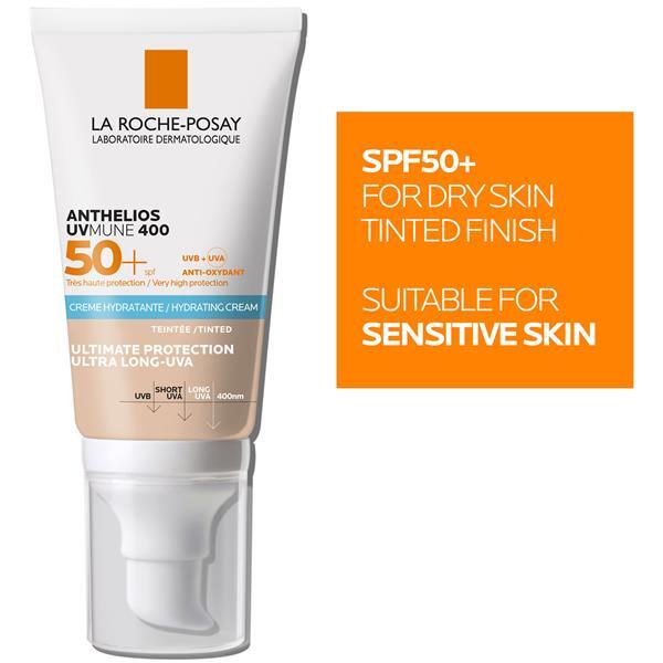 La Roche-Posay Anthelios Uvmune Spf50 Tinted Hydrating Cream