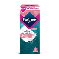 Bodyform Extra Protection Sanitary Liners Extra Long 22Pk