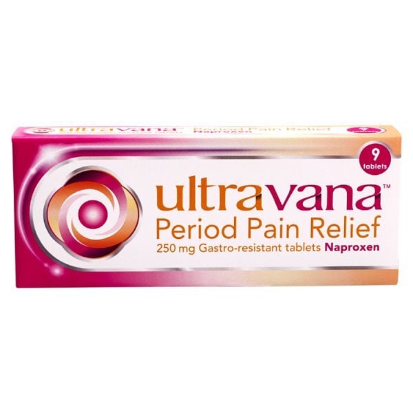 Ultravana Period Pain Relief 250Mg Naproxen