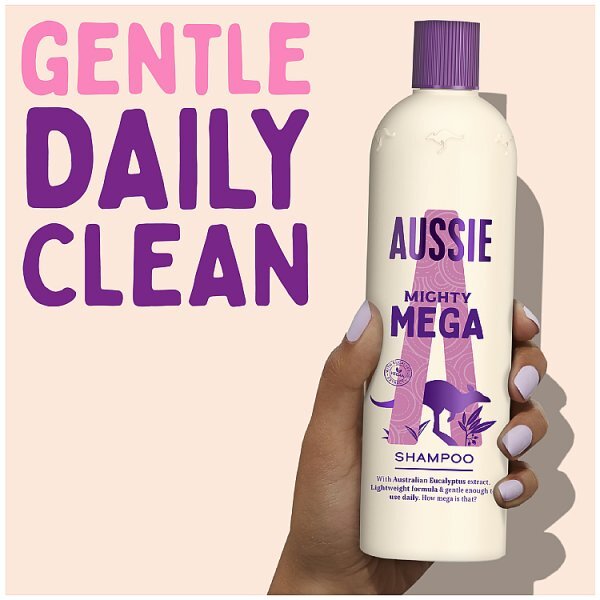 DNR Aussie Mega Shampoo For Everyday Cleaning 500ml
