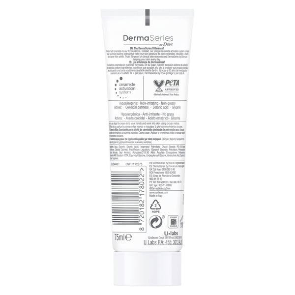 DermaSeries Soothing Itch Relief Hand Cream 75ml