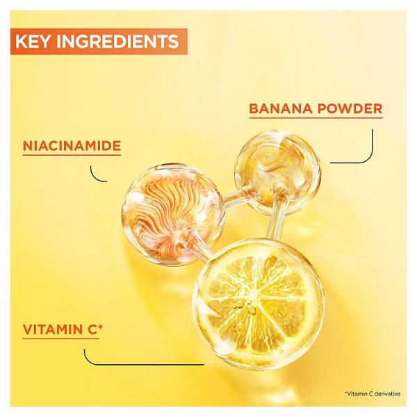 Garnier Brightening Vitamin C Eye Cream 4% Vitamin C Niacinamide Banana Powder Caffeine 15ml