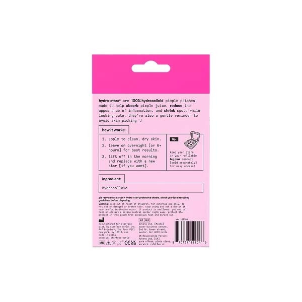 HYDRO STAR PINK 36 CT