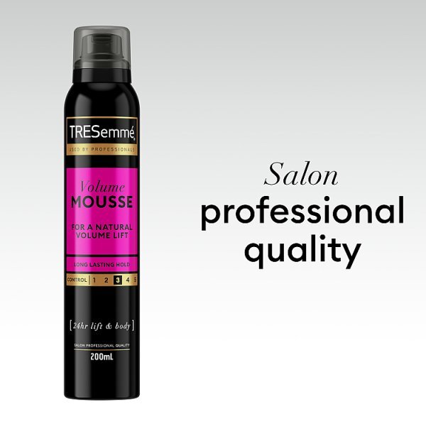 TRESemme volume & lift hair mousse 200ml
