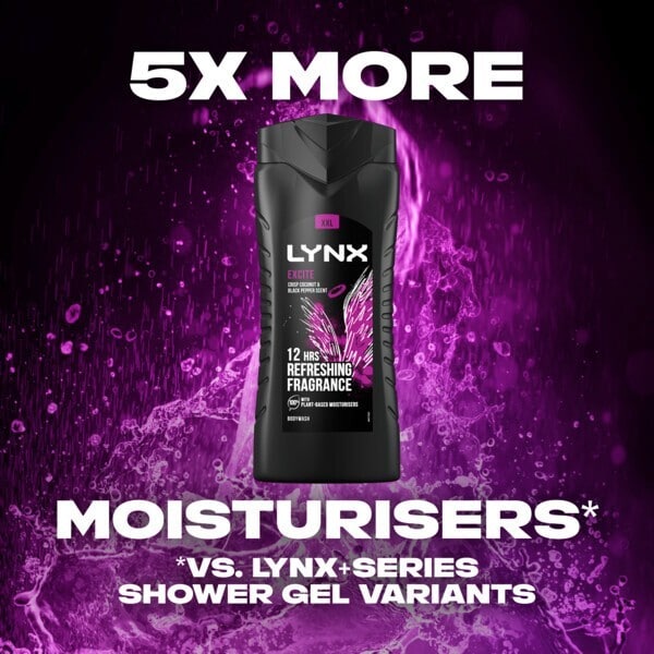 Lynx Bodywash Shower Gel Excite 500ml