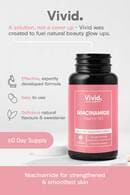 Vivid Niacinamide Edible Skincare Capsules 60S