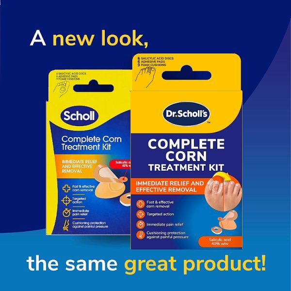 Scholl Corn Removal Complete Treatment Cushions & Plasters