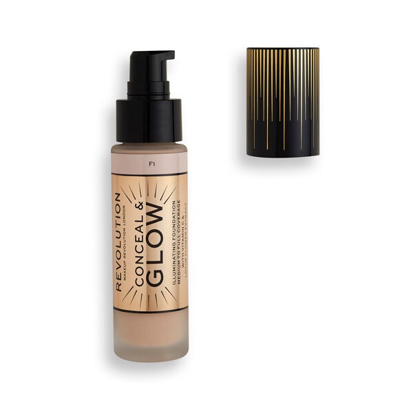 Revolution Conceal & Glow Foundation F1