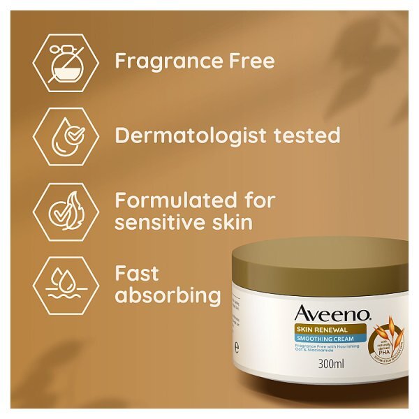 AVEENO SKIN RENEWAL SMOOTHING CREAM 300ML