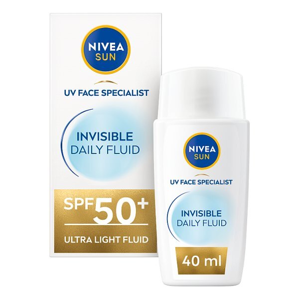 Nivea Sun Uv Face Invisible Daily Fluid Spf50+ 40Ml