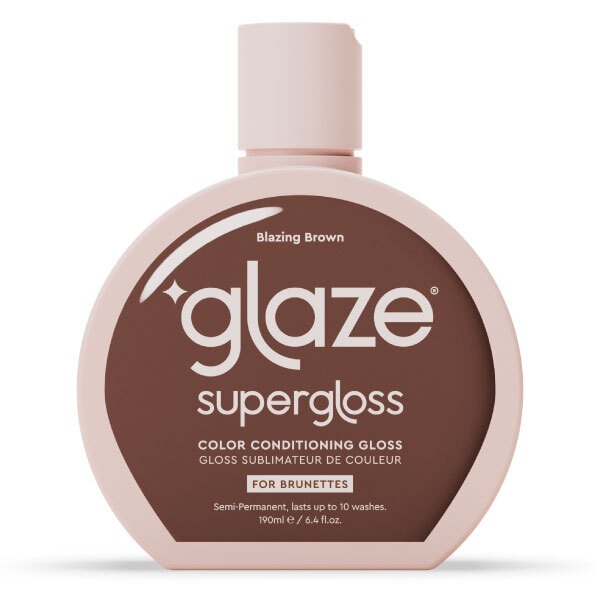 Glaze Super Color Conditioning Gloss Blazing Brown 190ml