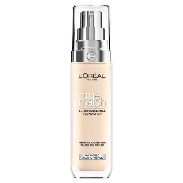 L'Oréal Paris True Match Liquid Foundation 1W 30ml
