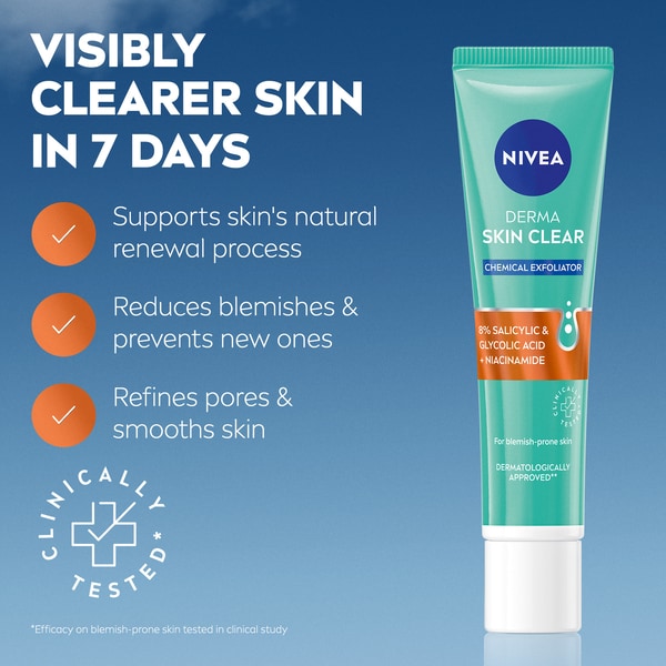 NIVEA Derma Skin Clear Chemical Exfoliator 40ml