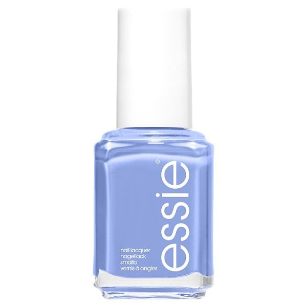 essie Core 219 Bikini So Teeny Baby Blue Shimmer Nail Polish