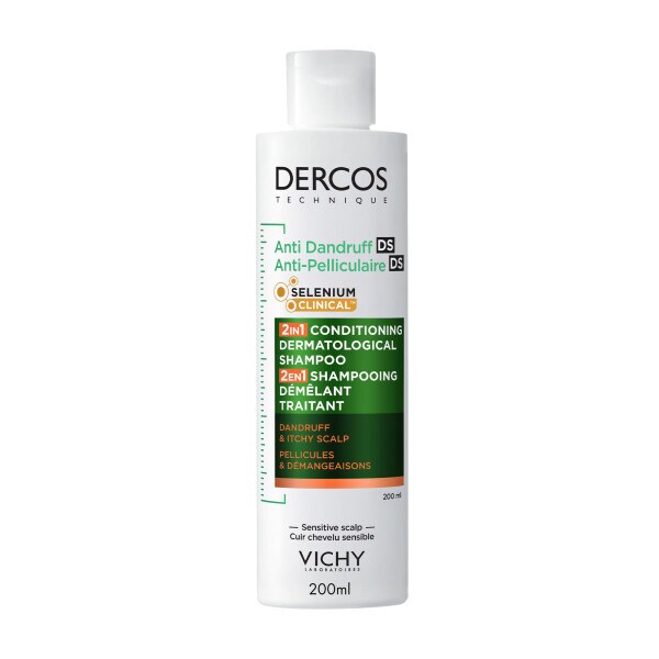 Dercos Anti-Dandruff 2in1 Dermatological Conditioning Shampoo 200ml