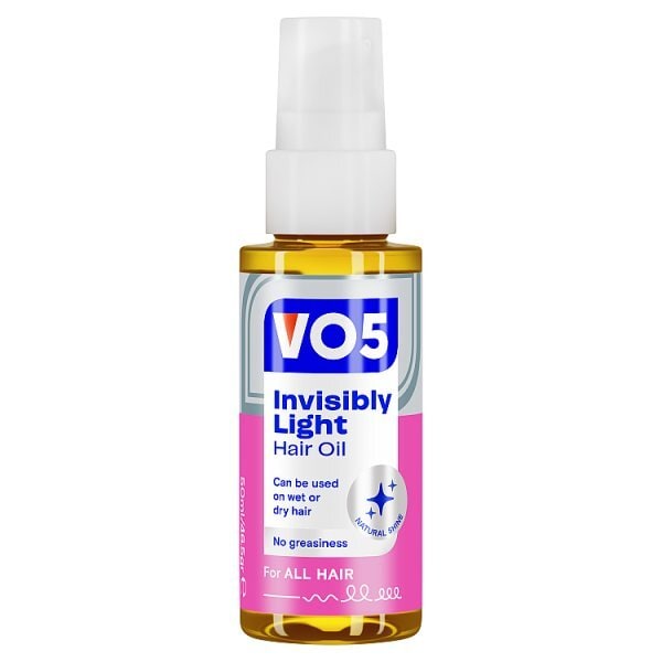 Vo5 Invisibly Light Hair Oil to Enhance Dry Dull Hair 50ml