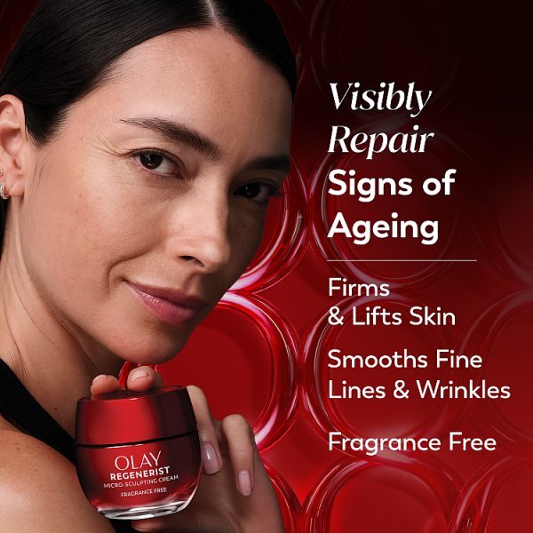 Olay Regenerist 3 Point Age-Defy Frag Free Moisturiser 50ml