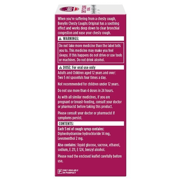 Benylin Chesty Coughs Original Cough Syrup 300ml