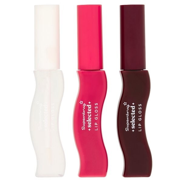 Selected By Superdrug Shine Bright Lip Gloss Trio Gift Set
