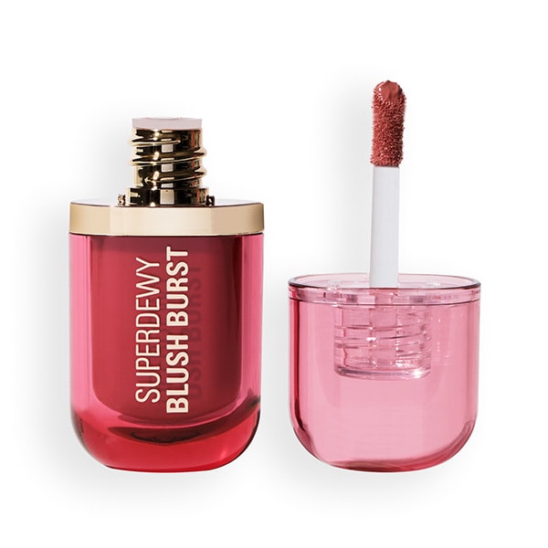 Revolution Superdewy Liquid Blush Burst Rose all Day Dusty Pink