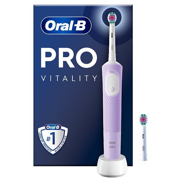 Oral-B Vitality Pro Cross Action Lilac Electric Toothbrush