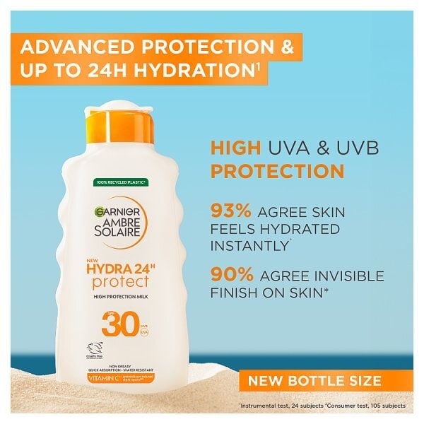 Garnier Ambre Solaire Hydra24 Milk Spf30 400ml
