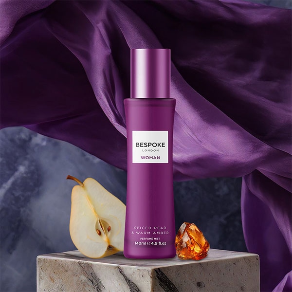 Bespoke Woman Spiced Pear & Warm Amber Perfume Mist 140Ml