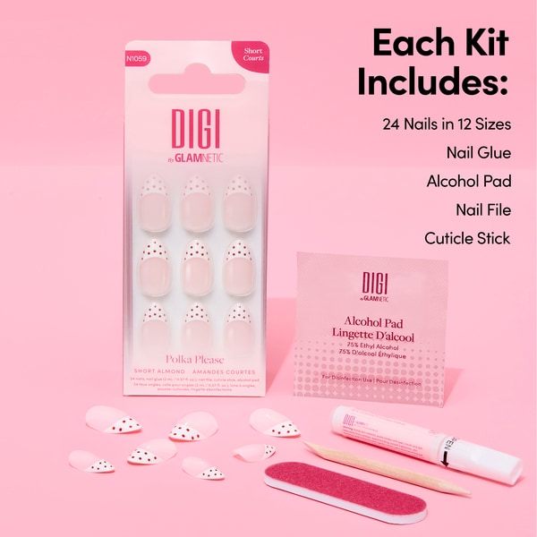 Digi Nails Polka Please