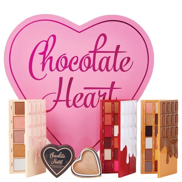 DNR I Heart Revolution Chocolate Heart Makeup Gift Set