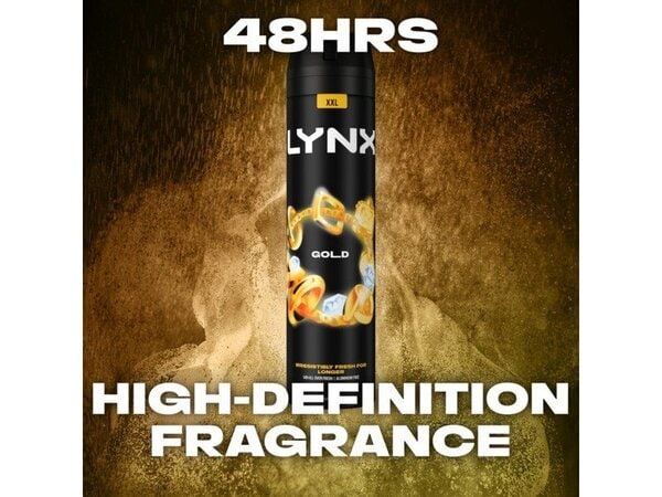 Lynx Gold Aerosol Body Spray 250 ml