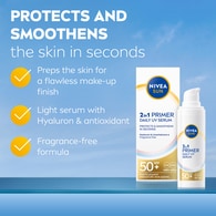 Nivea Sun Uv Face 2In1 Primer Daily Serum Spf50+ 30Ml