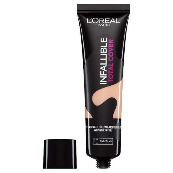 L'Oreal Infallible Total Cover Foundation 10 Porcelain