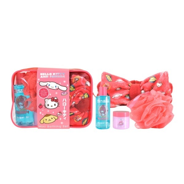 Hello Kitty Mini Bathing Bundle Christmas Gift Set
