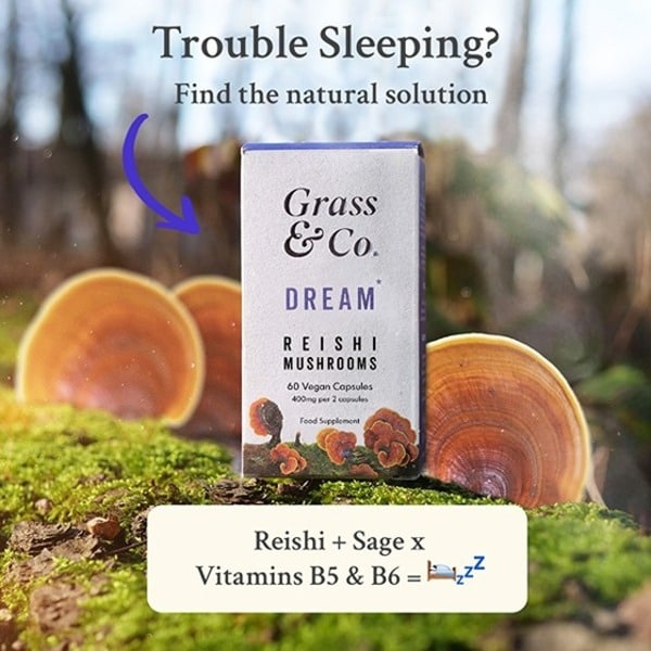 Grass & Co. Dream Reishi Mushrooms Capsules