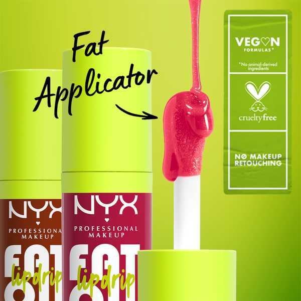 Nyx Professional Makeup Fat Oil Lip Drip Gloss- Newsfeed