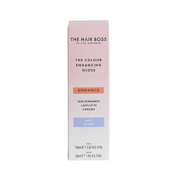 The Hair Boss Colour Enhancing Gloss White Blondes