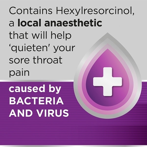 Strepsils Extra Blackcurrant Sore Throat Lozenges 24s