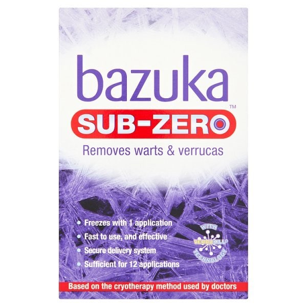 Bazuka Sub-Zero freeze treatment for Verruca & Wart 50ml