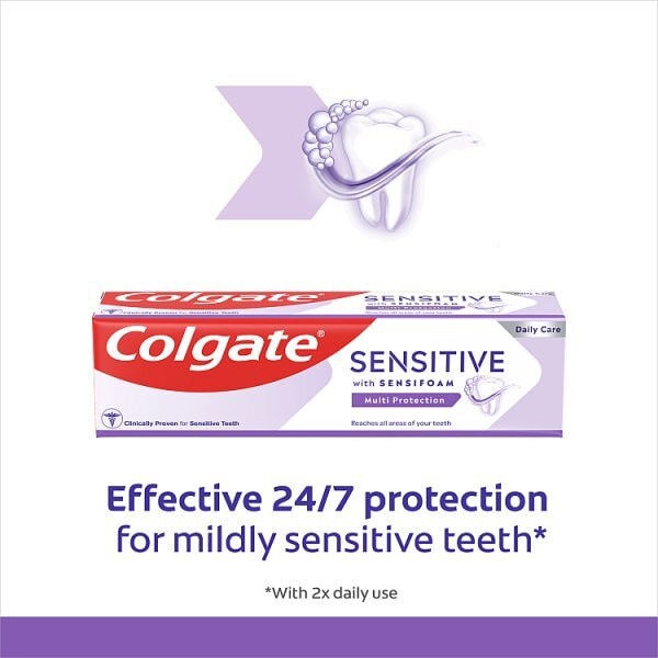 Colgate Sensitive Sensifoam Multi Protection Toothpaste 75ml