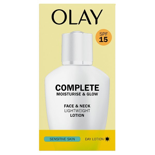 Olay Complete Care Sensitive Fluid Moisturiser SPF15 100ml