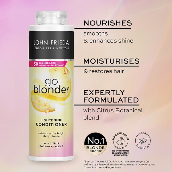 DNR John Frieda   Blonde Go Blonder Lightening Conditioner