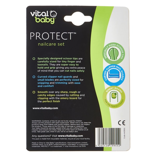 Vital Baby Protect Nailcare Set 3 Piece