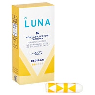 Superdrug Luna Regular 6-9g Non Applicator Tampons x16